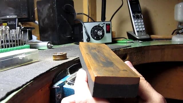 Bright-Cutting, Onglette Graver