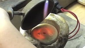 Bezel set Earrings with Jewelry Arts Institute