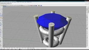 Four Prong Gallery Head