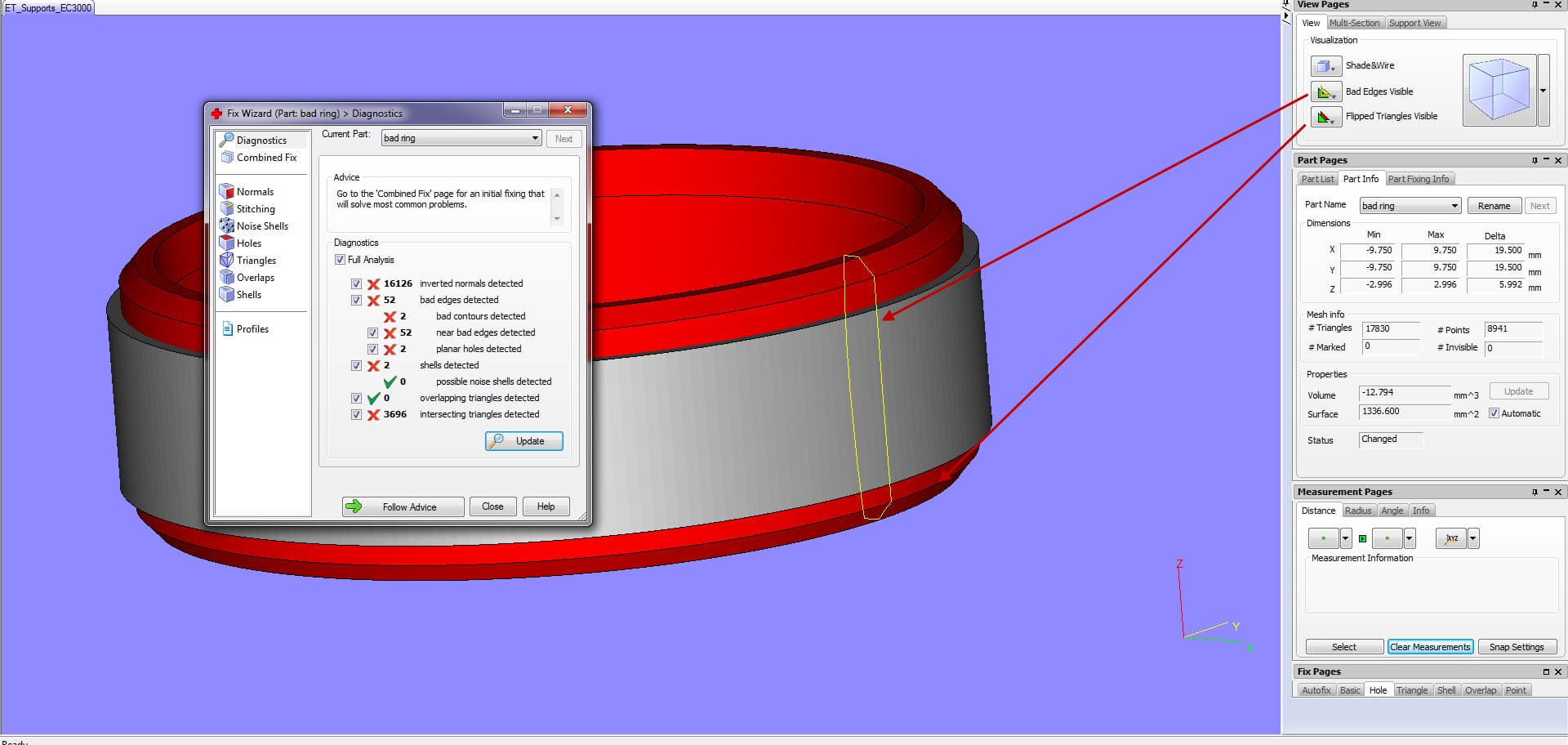 CAD Repair Programs for Unprintable Files